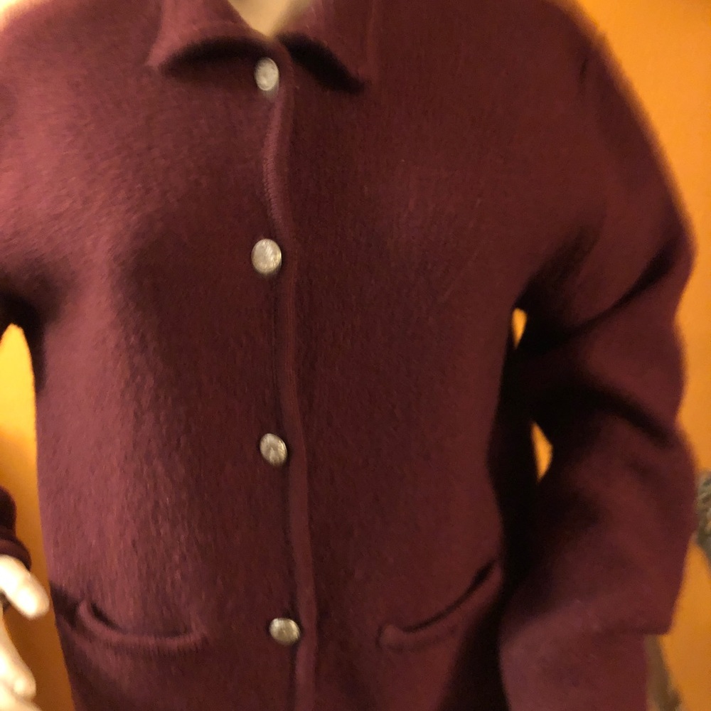 Weathervane Cardigans Sweater Wool Women’s Size M - Picture 2 of 6
